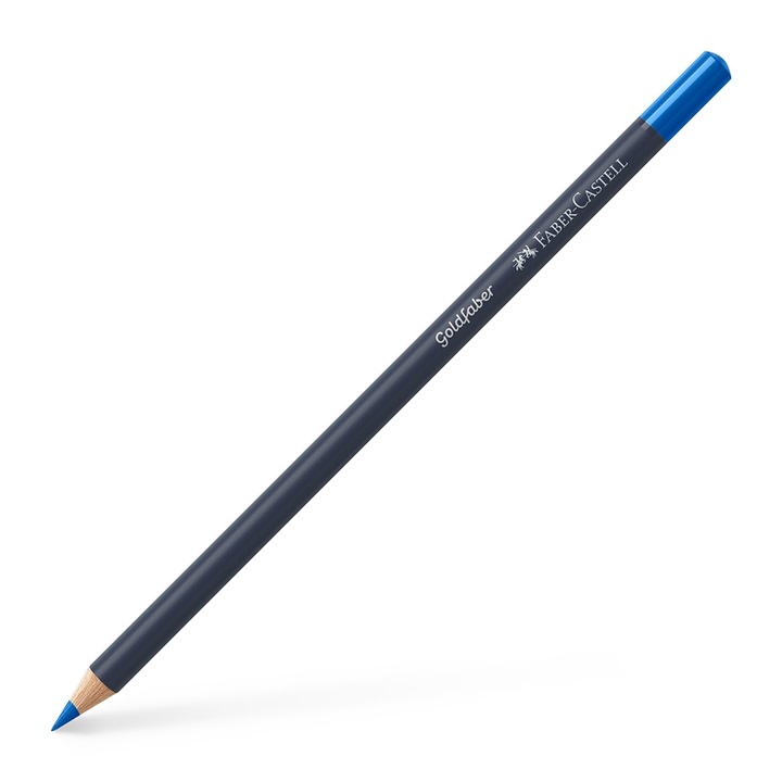 Цветен молив Faber-Castell Goldfaber, № 149, синкав тюркоаз