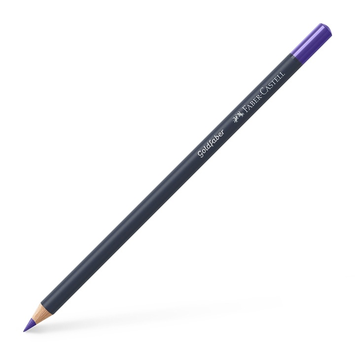 Creion Colorat Violet Purpuriu 136 Goldfaber Faber-castell