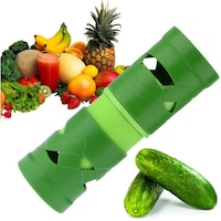 Aparat Pentru Maruntire Legume Si Fructe SIKS®, 2 Moduri Diferite De Taiere, Verde