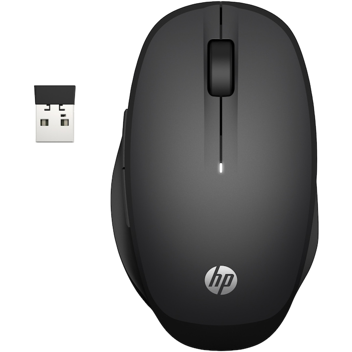 Безжична мишка HP Dual, Черен