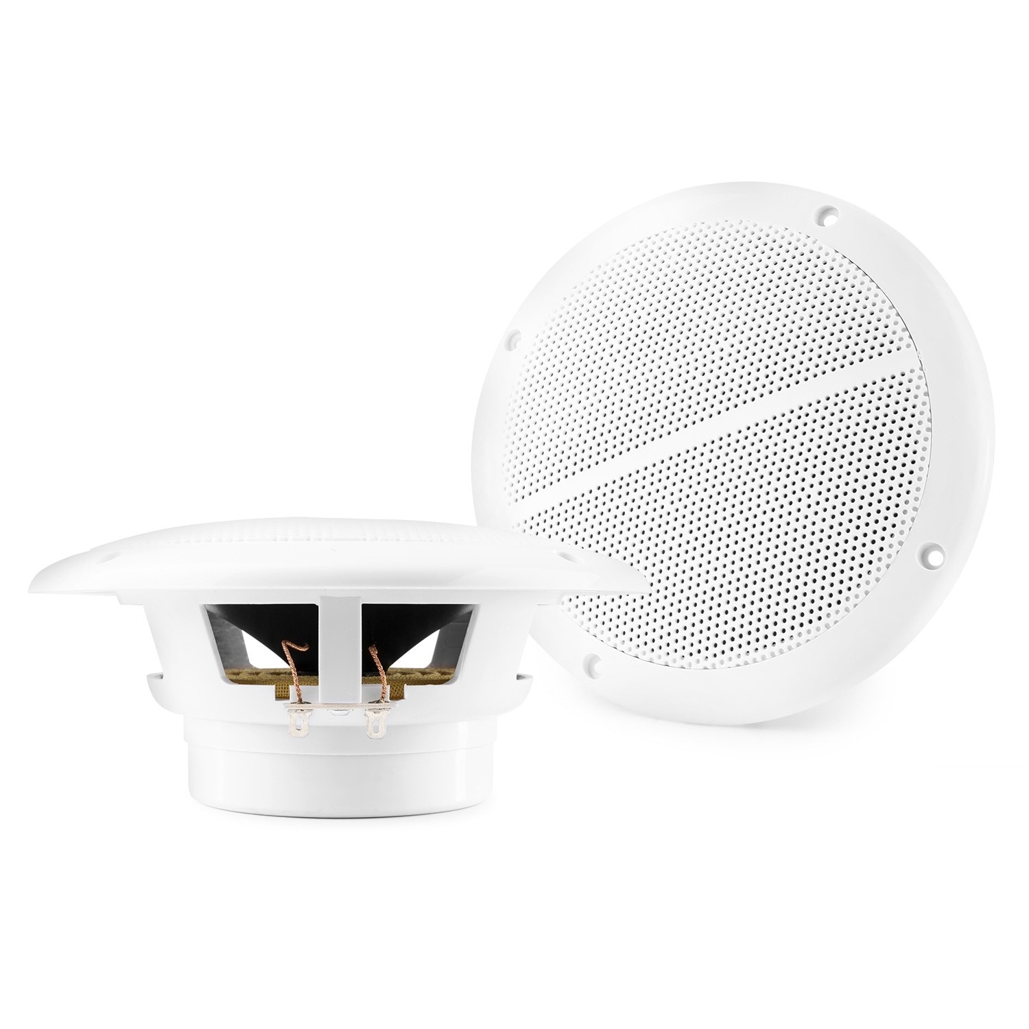 Set de 2 difuzoare de tavan, IP44, 6.5", 45W RMS, Vonyx MSV65