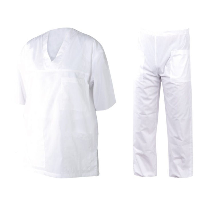 Туника и панталон Stenso M3, Бял, Размер 42