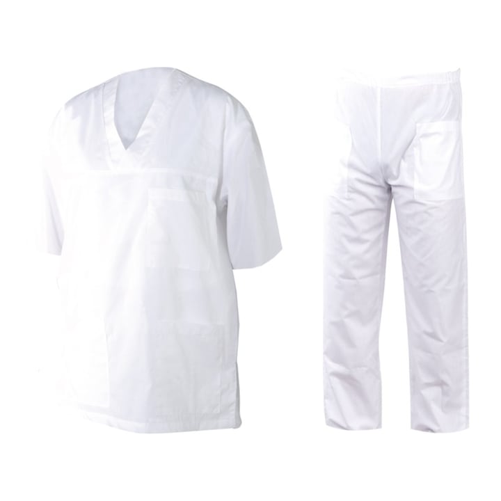 Туника и панталон Stenso M3, Бял, Размер 56