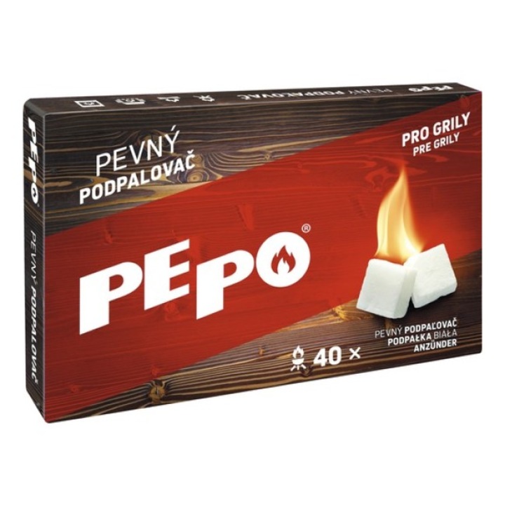 Pastile de aprins focul PE-PO, 40 buc