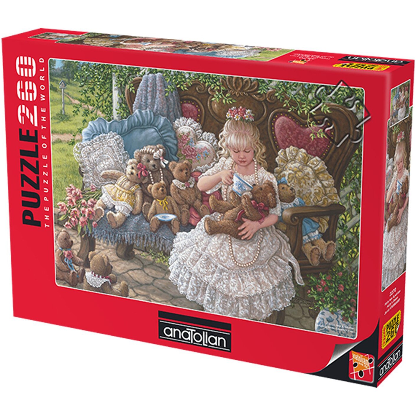 Puzzle Anatolian - Holly's bears, 260 piese