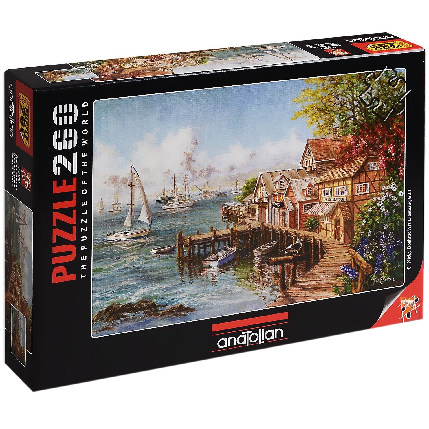 Puzzle Anatolian - Mariner's haven, 260 piese
