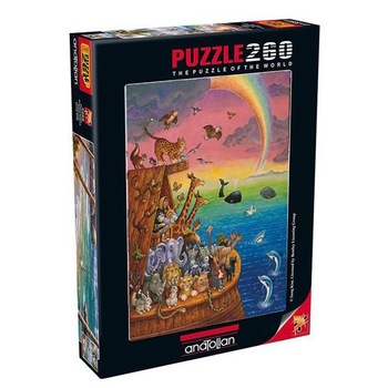 Puzzle Anatolian - Noah & the rainbow, 260 piese