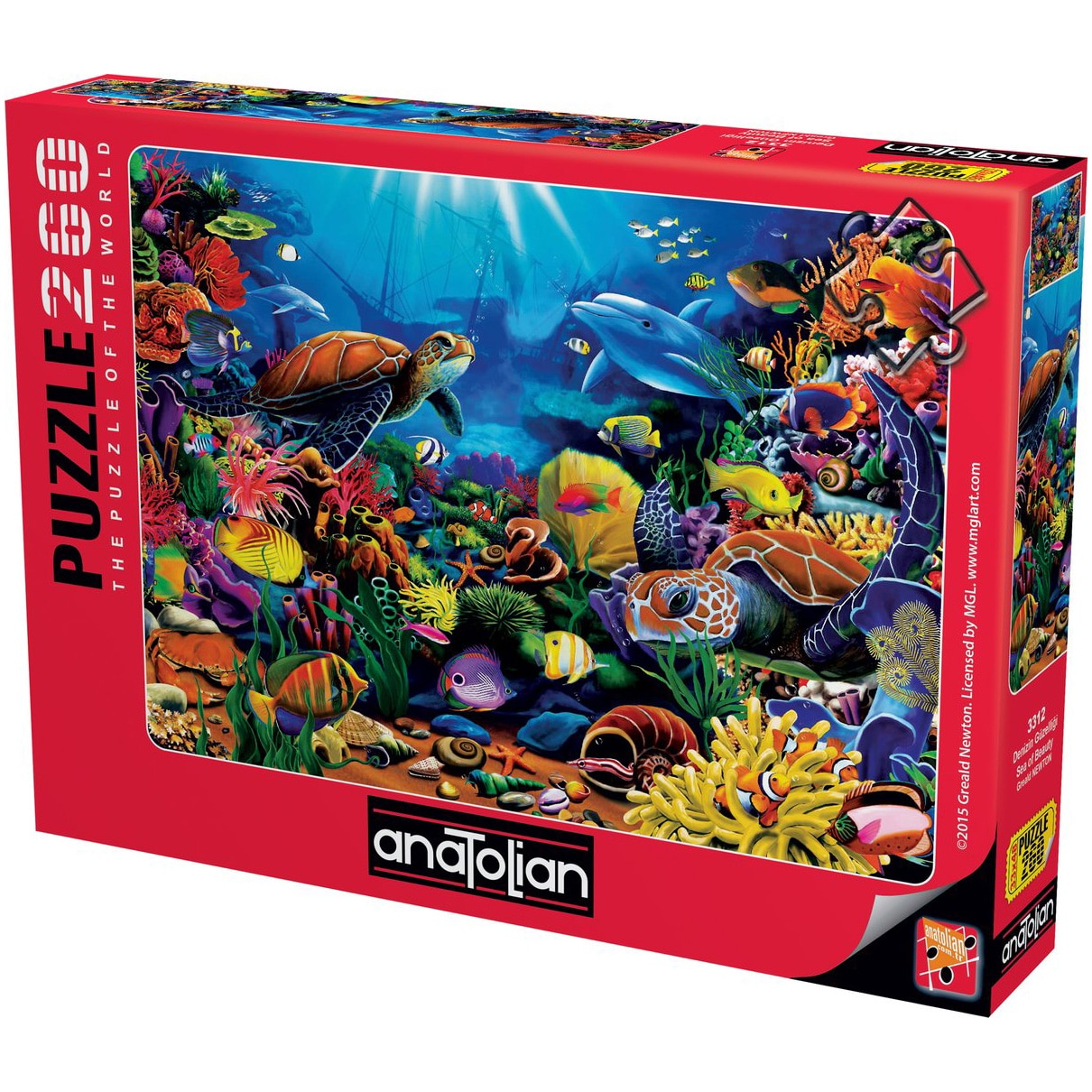Puzzle Anatolian - Sea of beauty, 260 piese