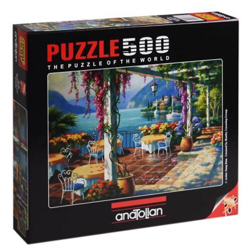 Puzzle Anatolian - Wisteria terrace, 500 piese
