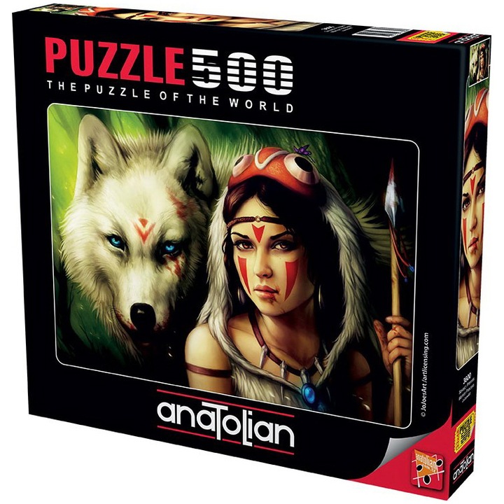Puzzle Anatolian - Warrior princess, 500 piese