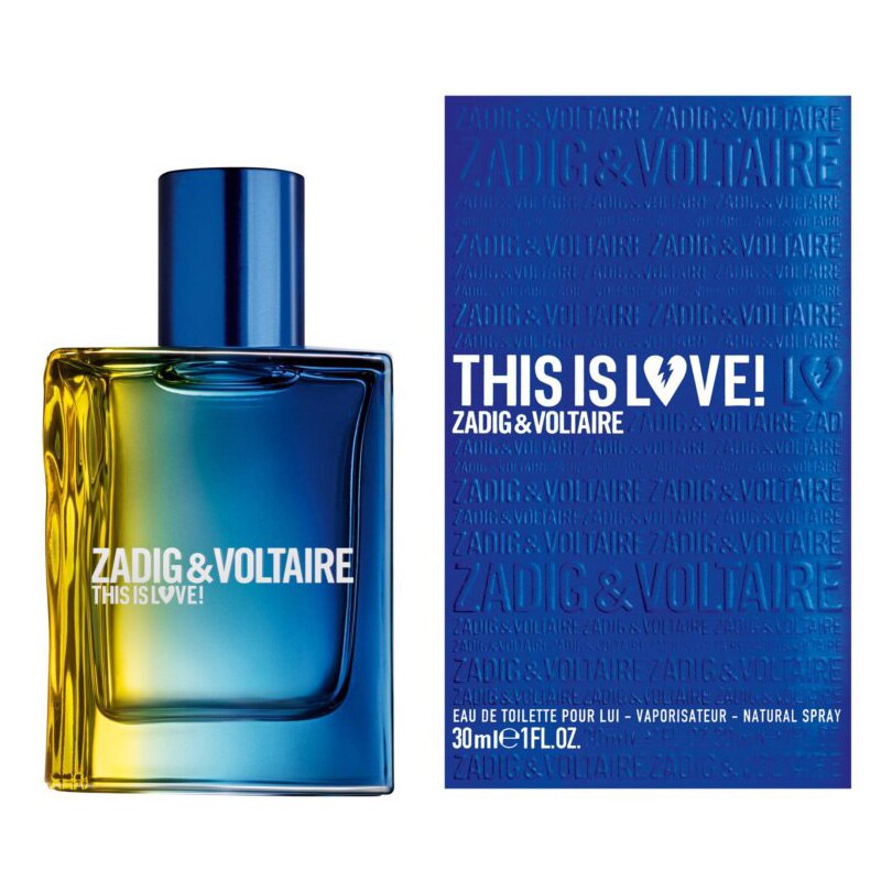Apa de Toaleta Zadig & Voltaire, This Is Love Pour Lui, Barbati, 30 ml