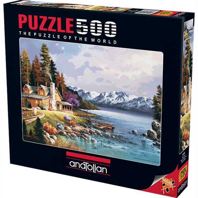 Puzzle Anatolian - Mountain Cabin, 500 piese