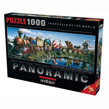 Puzzle Anatolian - Story train, 1000 piese Puzzle Anatolian - Story train, 1000 piese