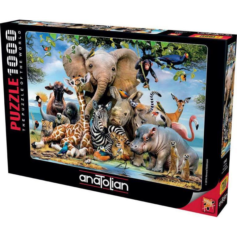 Puzzle Anatolian - Africa smile, 1000 piese