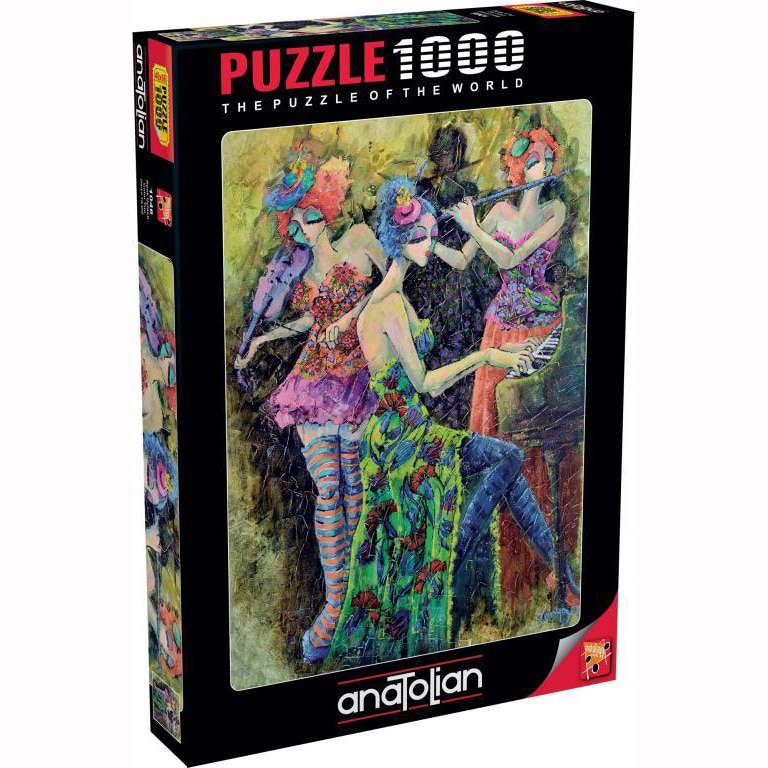 Puzzle Anatolian - Color trio, 1000 piese