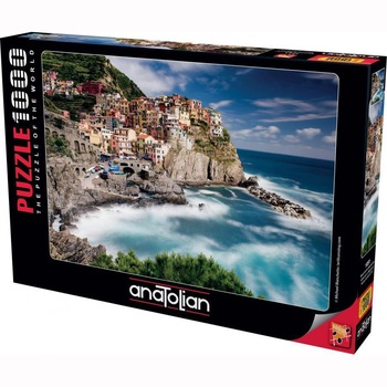 Puzzle Anatolian - Afternoon in Manarola, 1000 piese Puzzle Anatolian - Afternoon in Manarola, 1000 piese