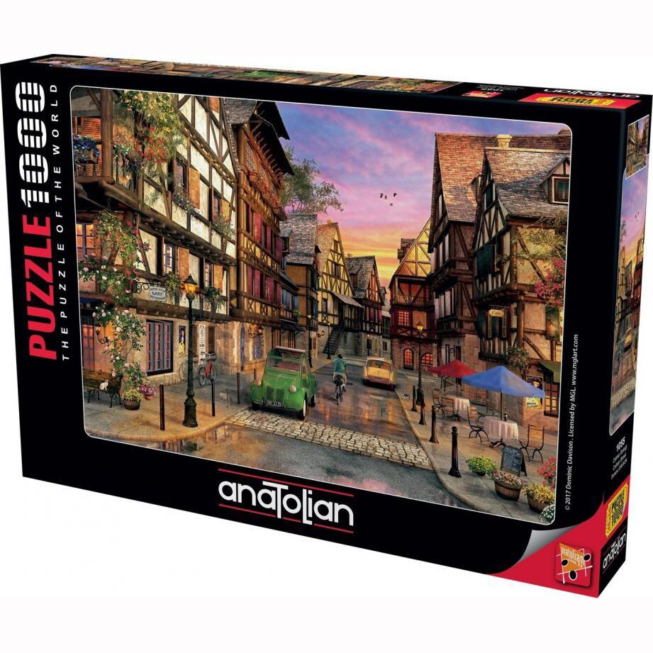 Puzzle Anatolian - Colmar street, 1000 piese
