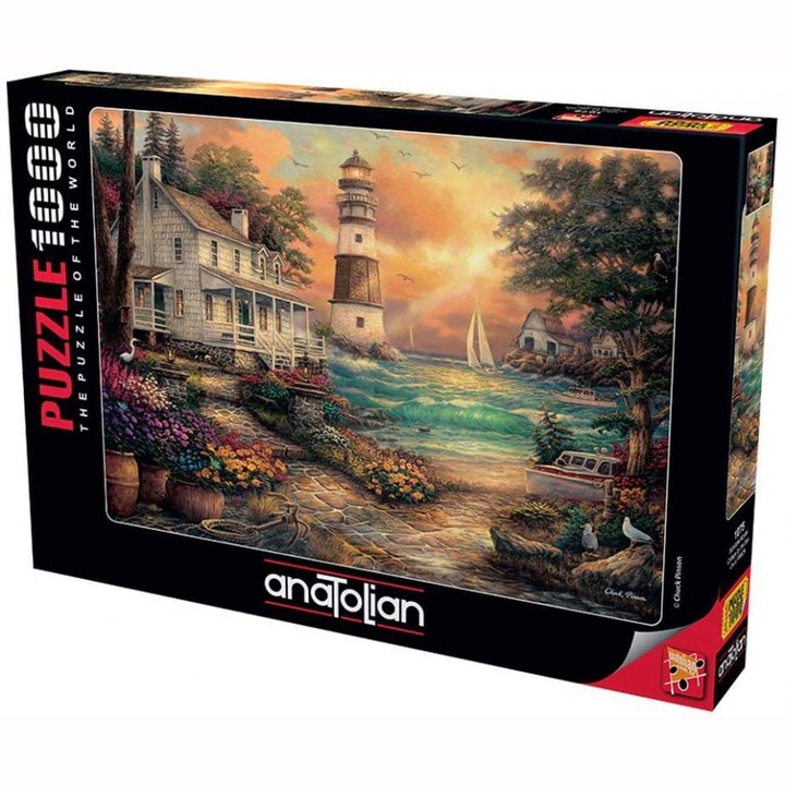 Пъзел Anatolian - Cottage by the sea, 1000 части