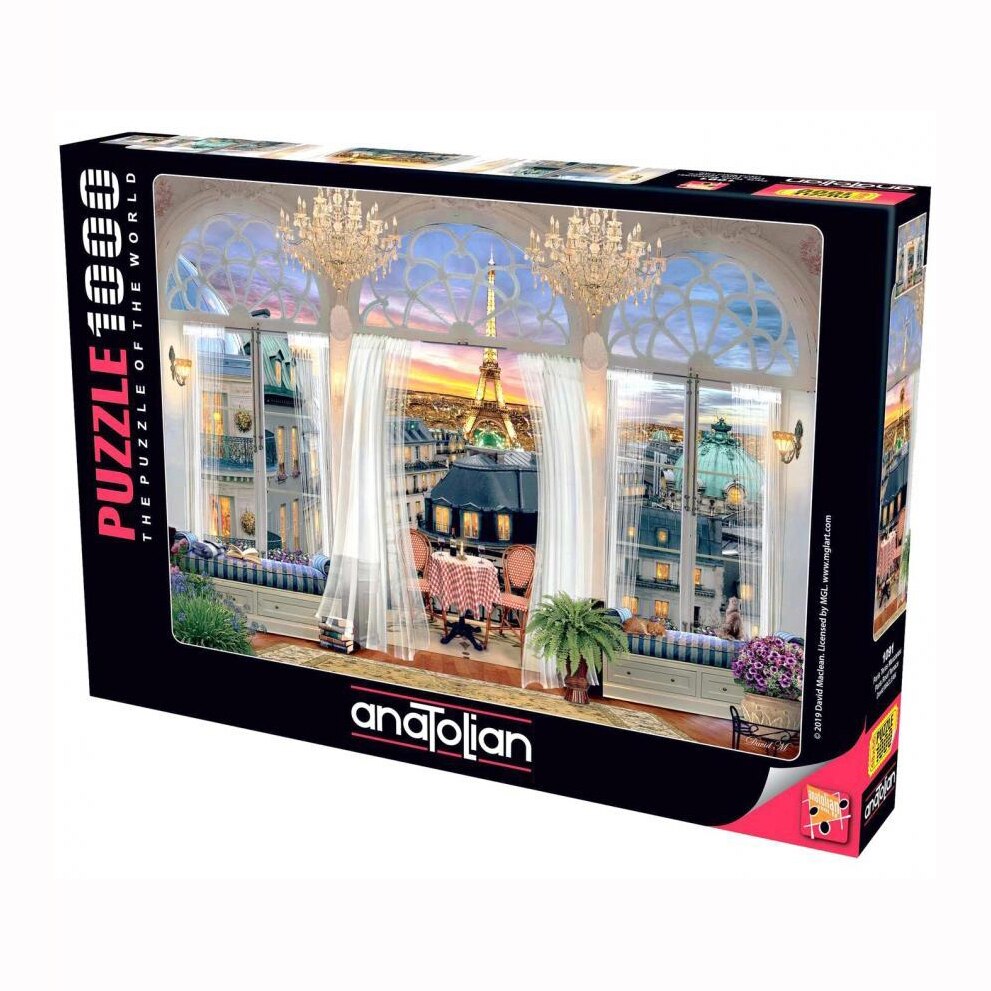 Puzzle Anatolian - Paris roof terrace, 1000 piese