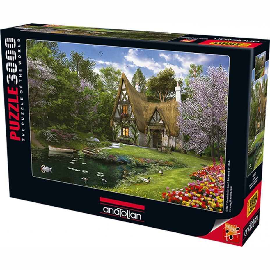 Puzzle Anatolian - Spring lake cottage, 3000 piese