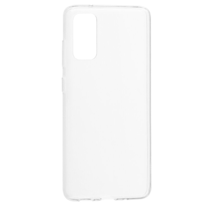 Силиконов кейс съвместим с Samsung Galaxy S20 FE- Прозрачен