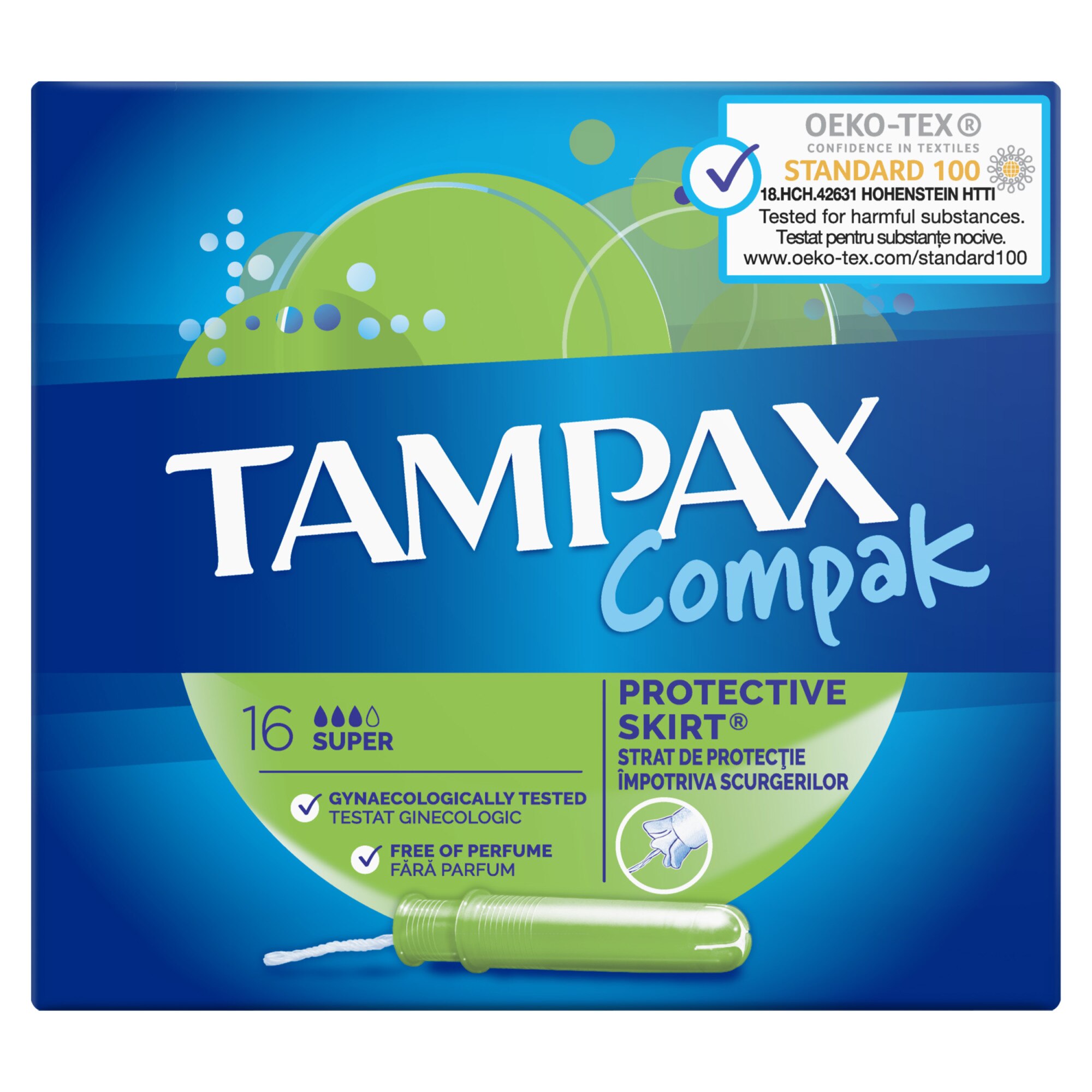 Tampoane interne Tampax Super 16 buc
