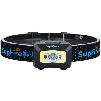 Lanterna LED frontala cu acumulator Supfire X30, senzor de miscare, 5W, 500 lm, incarcare USB, 1200 mAh, IP44, lumina alba si rosie Lanterna LED frontala cu acumulator Supfire X30, senzor de miscare, 5W, 500 lm, incarcare USB, 1200 mAh, IP44, lumina alba si rosie