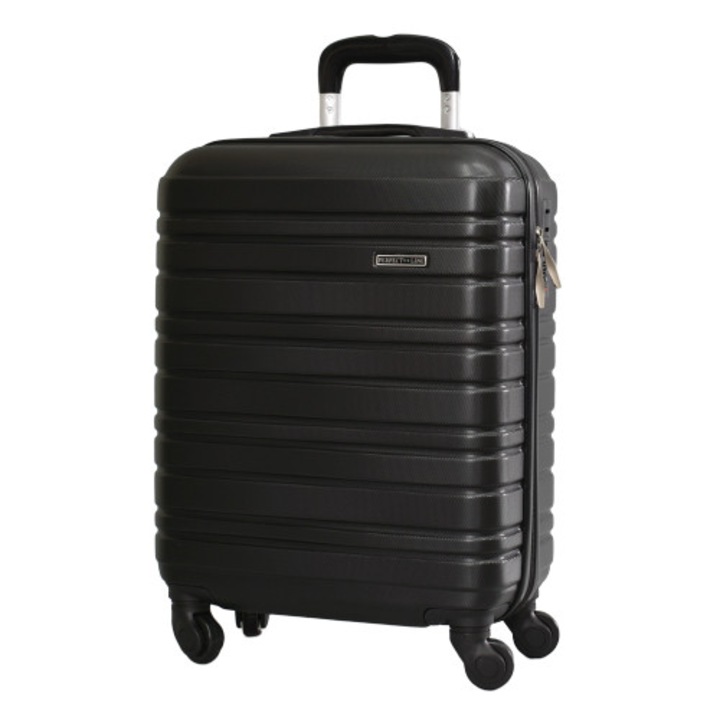 Куфар Perfect line за ръчен багаж ABS 8094, 54/38/20 см, Черен