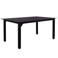 masa dreptunghiulara din metal pentru terasa sau gradina cu blat de sticla diametru 60cm culoare negru imagen 28_0_
0