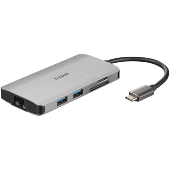 D-Link 8‑in‑1 DUB‑M810 USB Tip C D-Link 8‑in‑1 DUB‑M810 USB Tip C