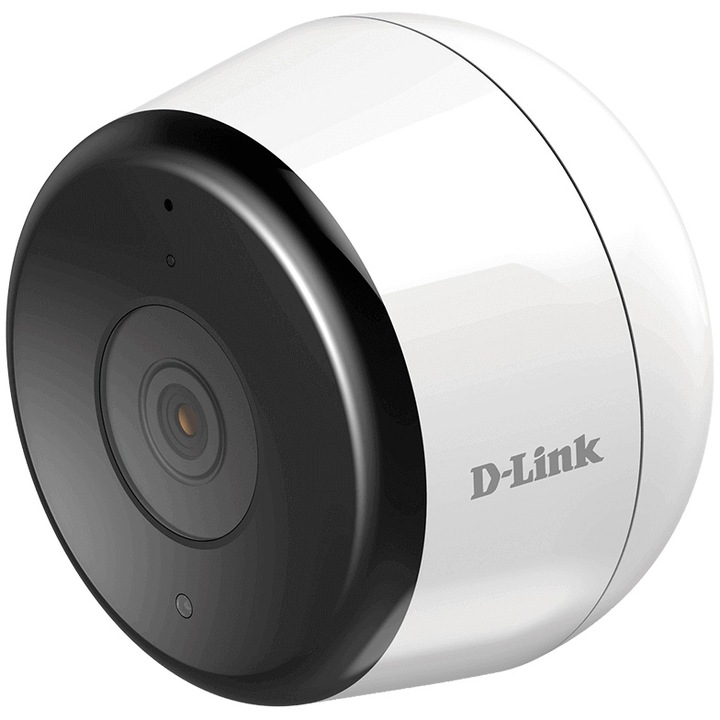 Camera de supraveghere D-Link DCS-8600LH mydlink Outdoor Wi-Fi, 2MP, Full HD 1080P, 135°, Night Vision 7m, Detectarea miscarilor, IP-65, microSD card slot