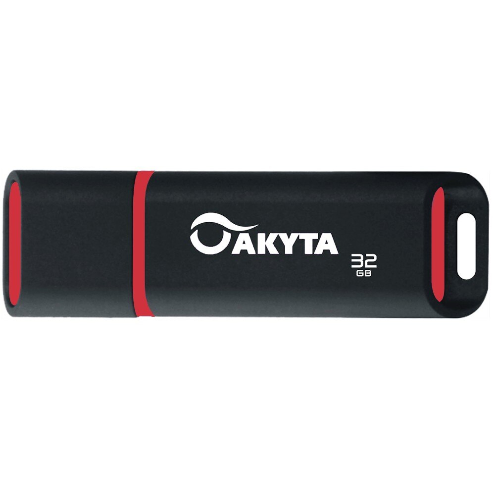 Memorie USB Akyta Kyoto 32GB, negru+rosu