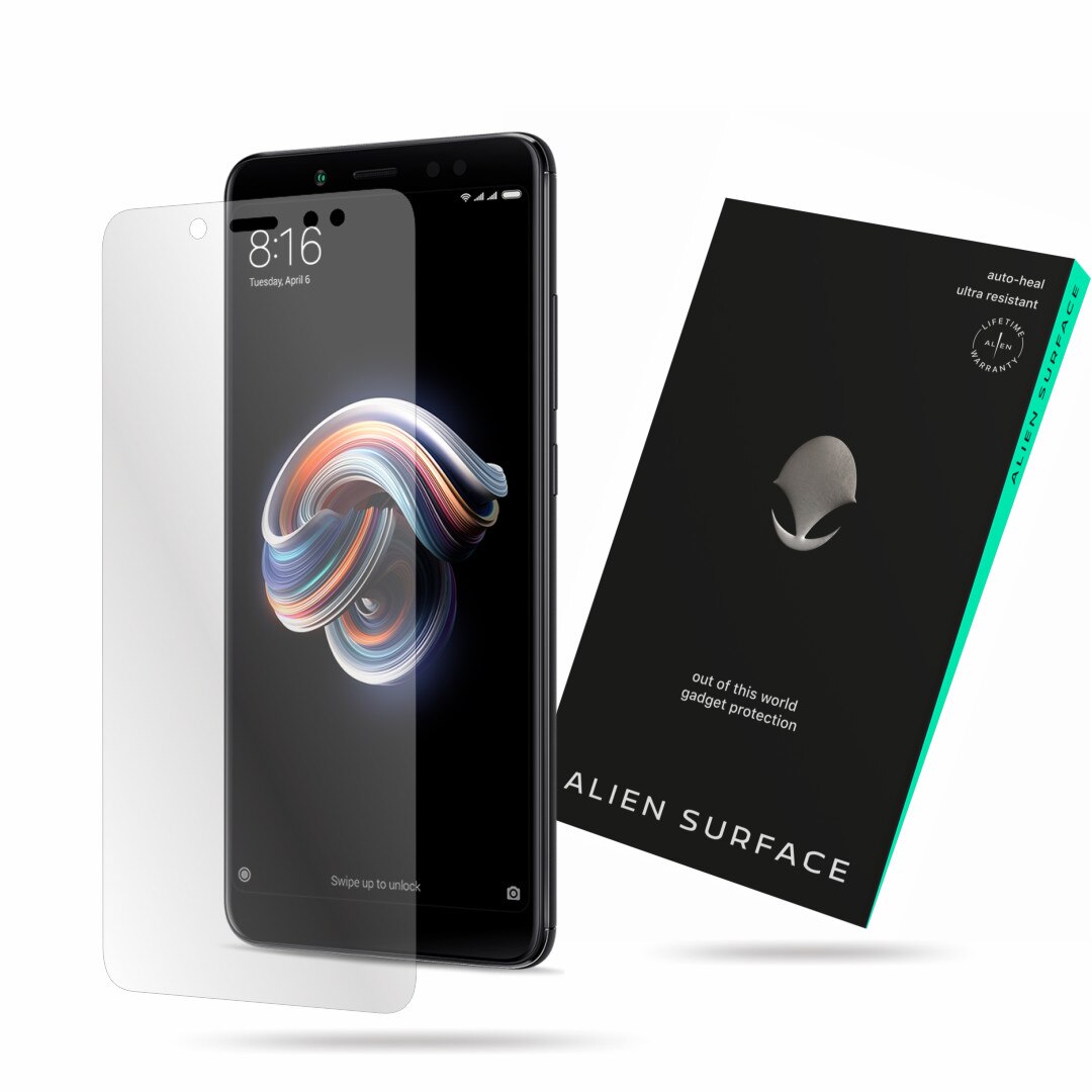 Folie Alien Surface, Xiaomi Redmi Note 5, protectie ecran