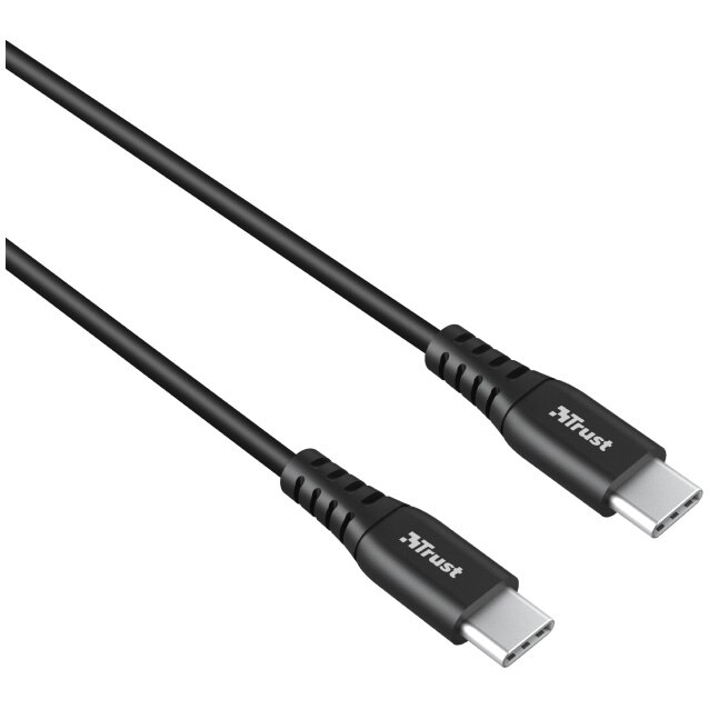 Cablu de date Trust Ndura, USB Type C - USB Type C, 1m, Negru