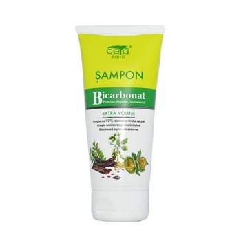 Sampon Volum cu Bicarbonat 200ml Ceta Sampon Volum cu Bicarbonat 200ml Ceta