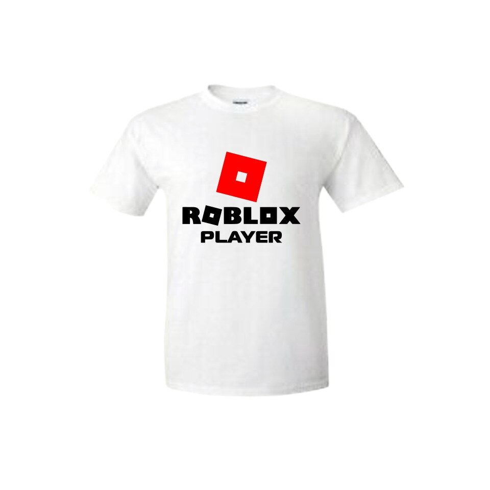 Tricou bumbac copii Robox Player, Alb