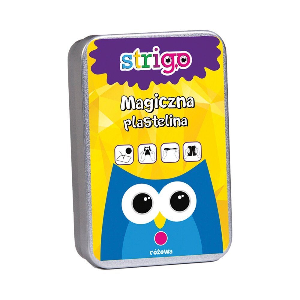 Plastilina magica, Strigo, Roz, 1 bucata