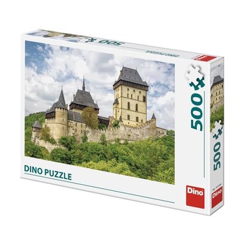 Puzzle Dino Toys,Castelul Karlstejn,500 piese Puzzle Dino Toys,Castelul Karlstejn,500 piese