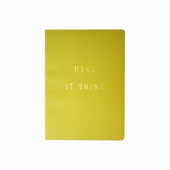 Agenda Make It Shine, 18 x 13 cm, Galben Agenda Make It Shine, 18 x 13 cm, Galben