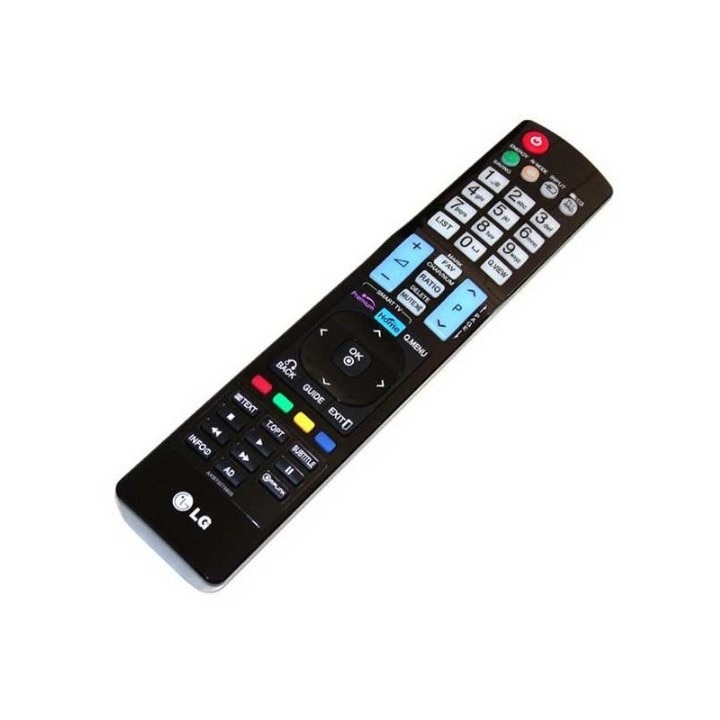 Telecomanda universala LCD, compatibila LG, model AKB73275605, distanta maxima de operare 10 m, negru
