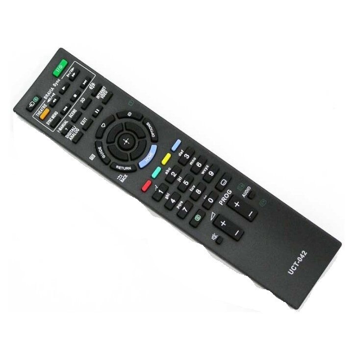 Telecomanda universala LCD, compatibila Sony, model UCT-042, distanta maxima de operare 10 m, negru