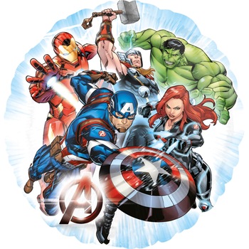 Balon Folie Avengers, 43cm, AMS 34655 01 Balon Folie Avengers, 43cm, AMS 34655 01