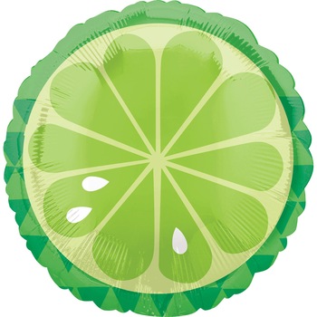 Balon Folie Lime Tropical, 45cm, AMS 37669 01 Balon Folie Lime Tropical, 45cm, AMS 37669 01