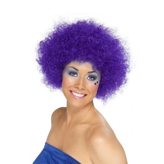 Peruca Afro, Violet