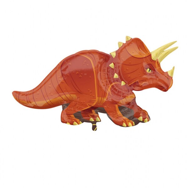 Balon Folie Figurina Dinozaur Triceratops, 106x60cm, AMS 32249 01