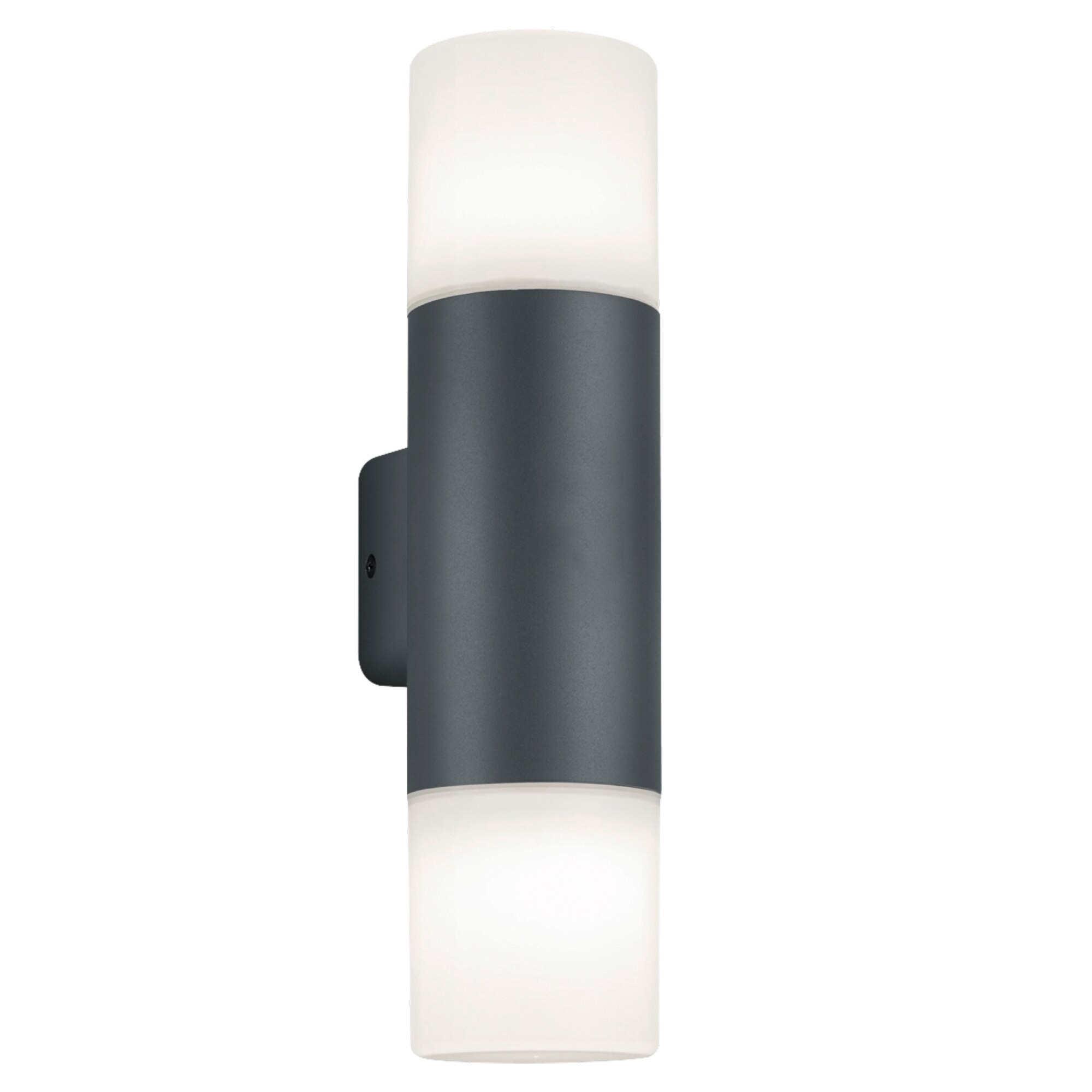 Aplica exterior Klausen, Ascot 2 Dark Grey, KL132000, E27, IP44, 2x11W