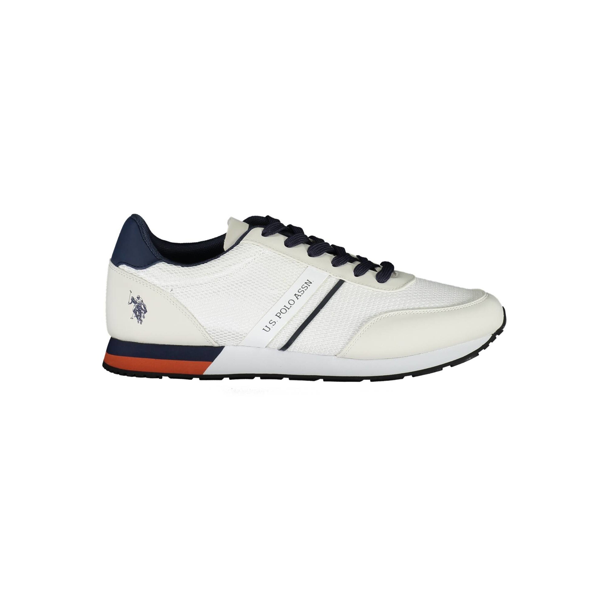 Pantofi sport, U.S. POLO ASSN., Brandon Wilys Alb, Alb Blu