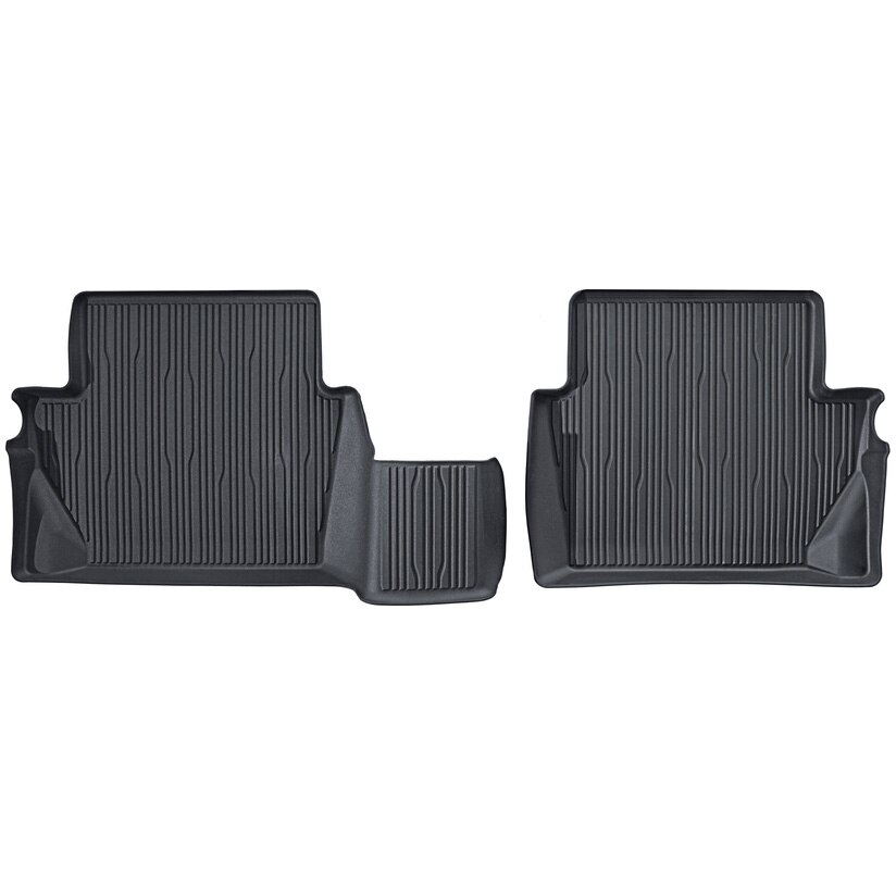 Covorase cauciuc stil cuva cu muchii ridicate pentru Ford Fiesta 2017, spate, negru