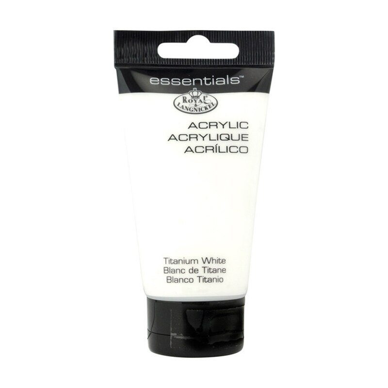 Vopsea acrilica, Royal Langnickel, Alb de titan, 75ml