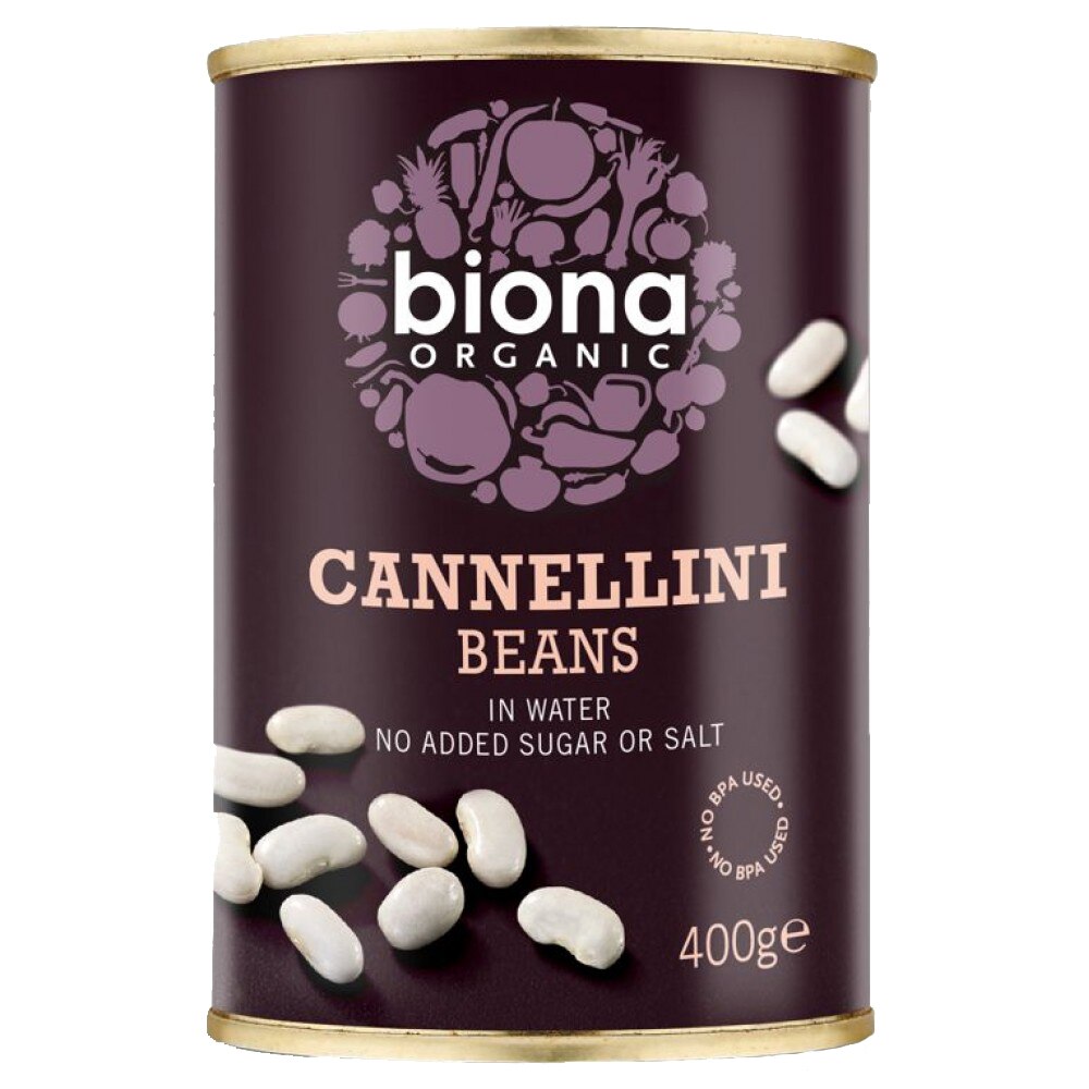 Fasole alba Cannellini bio, Biona, 400g